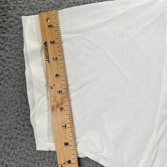 Vintage Y2k American Flag USA 2001 White T-Shirt Sonoma New No Tags READ - Picture 12 of 16